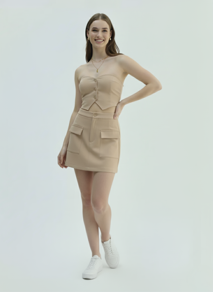 Conjunto Urban Chic Nude